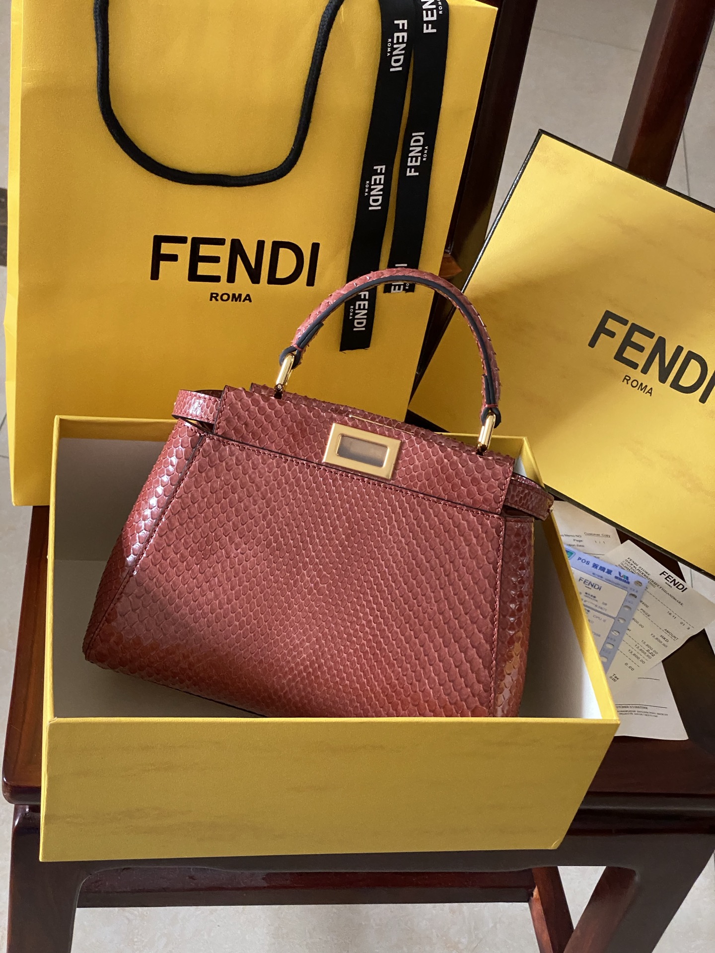 Fendi Special grade original factory [with full set of counter packaging]