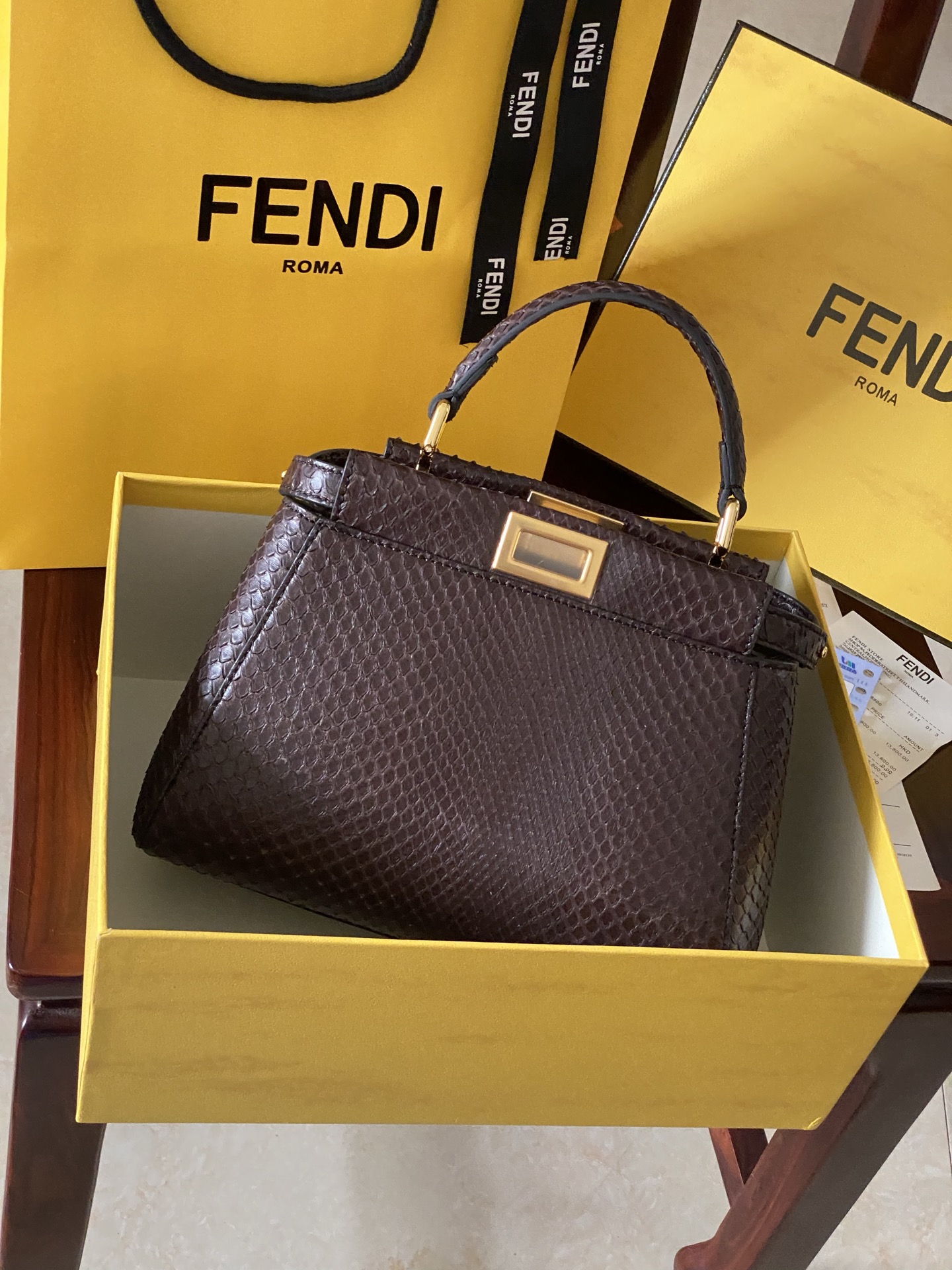 Fendi Special grade original factory [with full set of counter packaging]