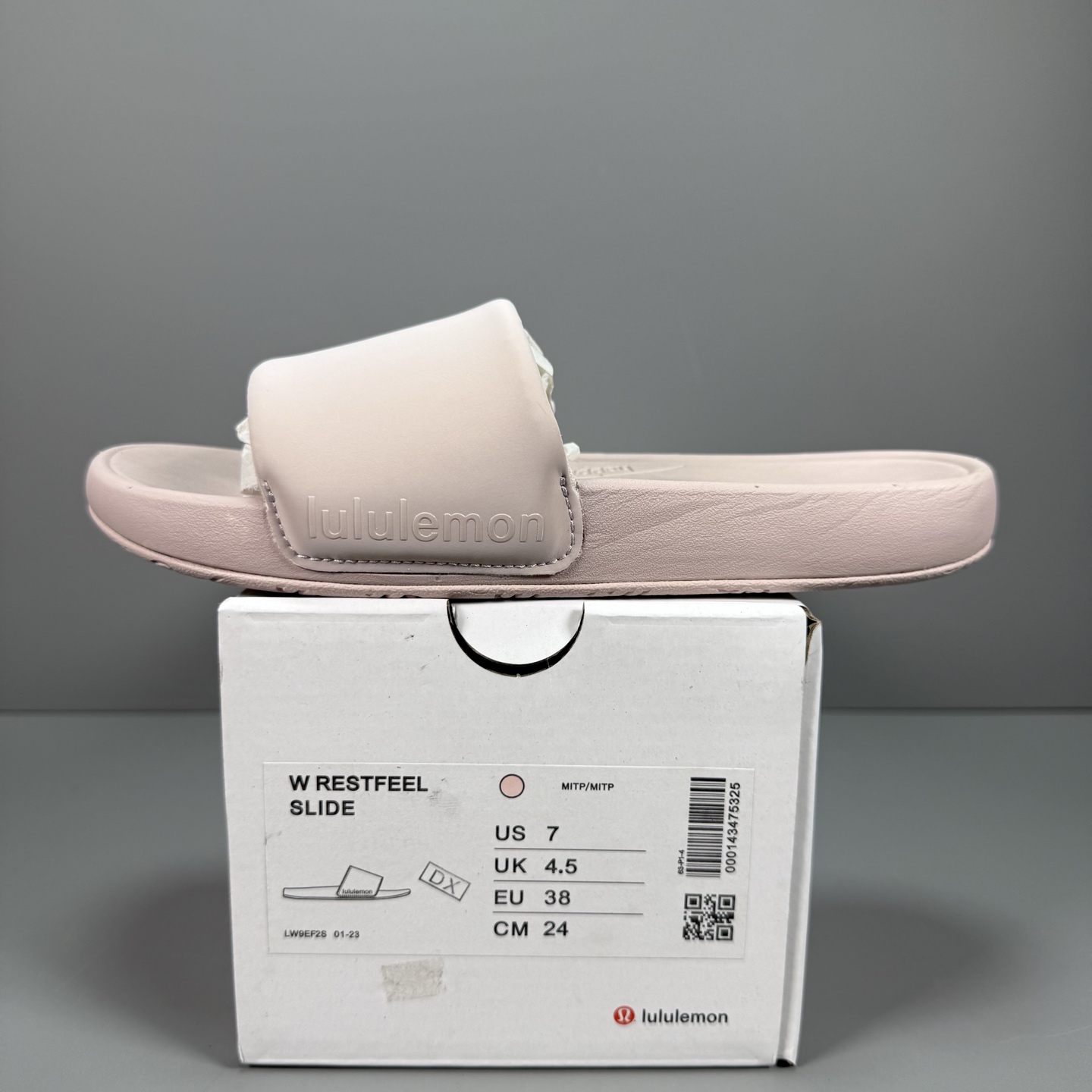  新款顶级出货 Lululemon W Restfeel Slide 露露乐夏季沙滩一字拖 尺码：35.