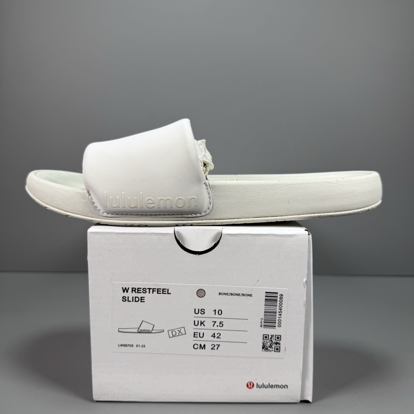 
新款顶级出货 Lululemon W Restfeel Slide 露露乐夏季沙滩一字拖 尺码：35.
