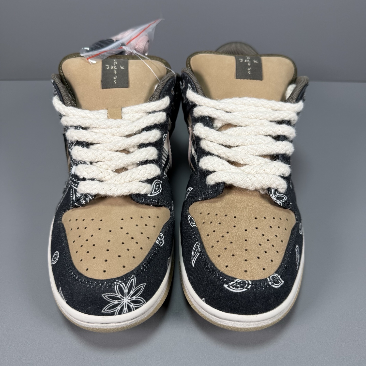Travis Scott x NK SB Dunk Low TS联名腰果花 CT5053-001 原厂