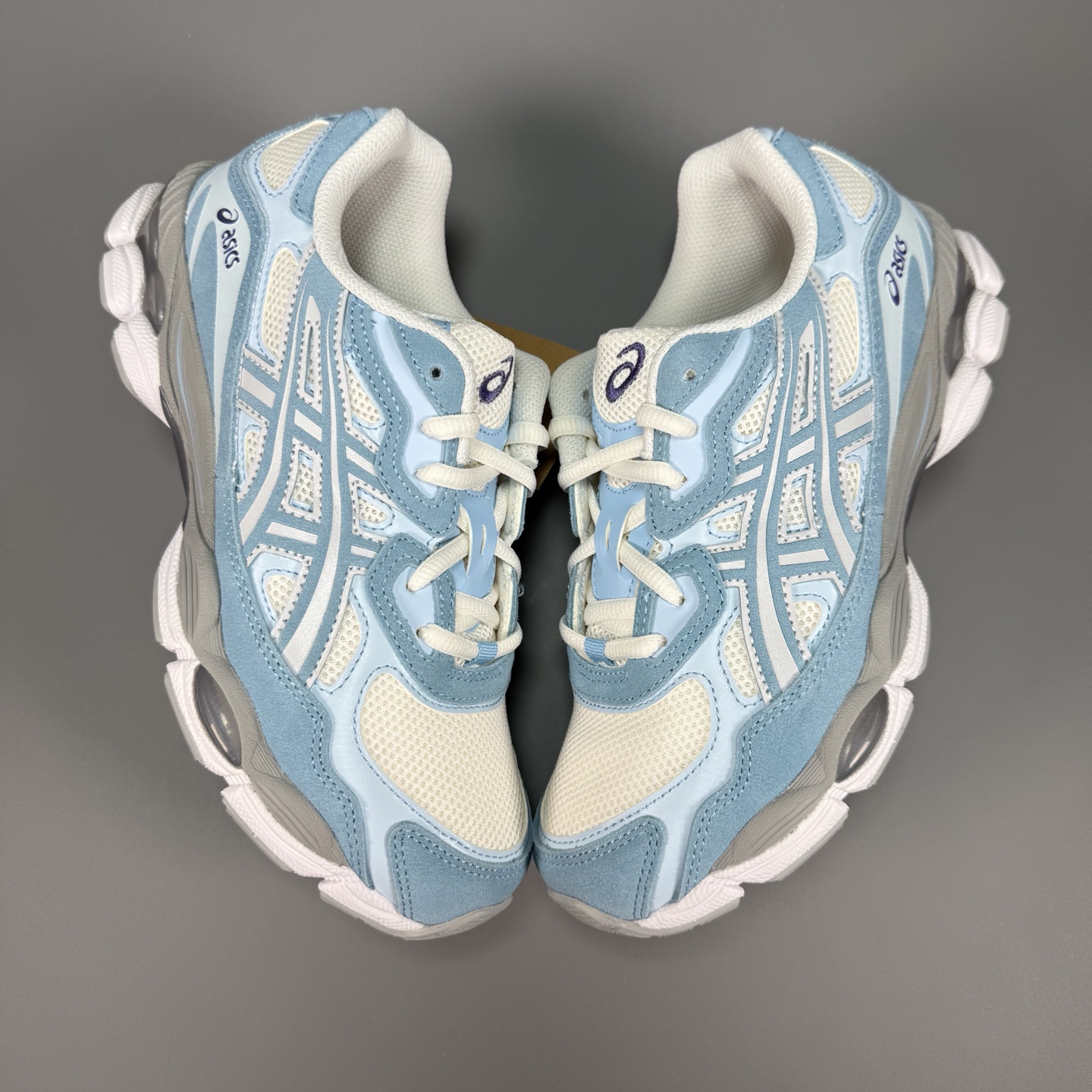  纯原 Asics Gel-NYC 亚瑟士运动休闲透气专业跑鞋 1203A663-101
#鞋面采用反
