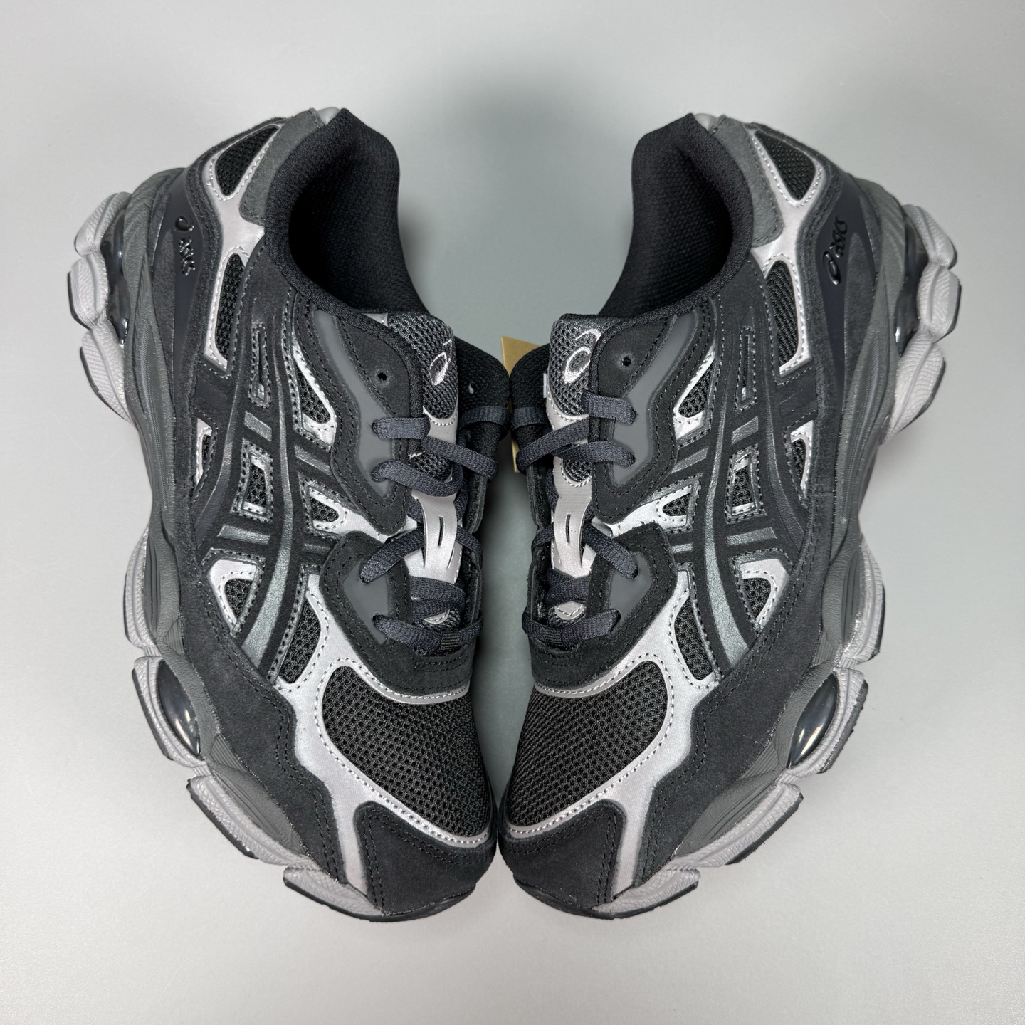  纯原 Asics Gel-NYC 亚瑟士运动休闲透气专业跑鞋 1203A663-101
#鞋面采用反
