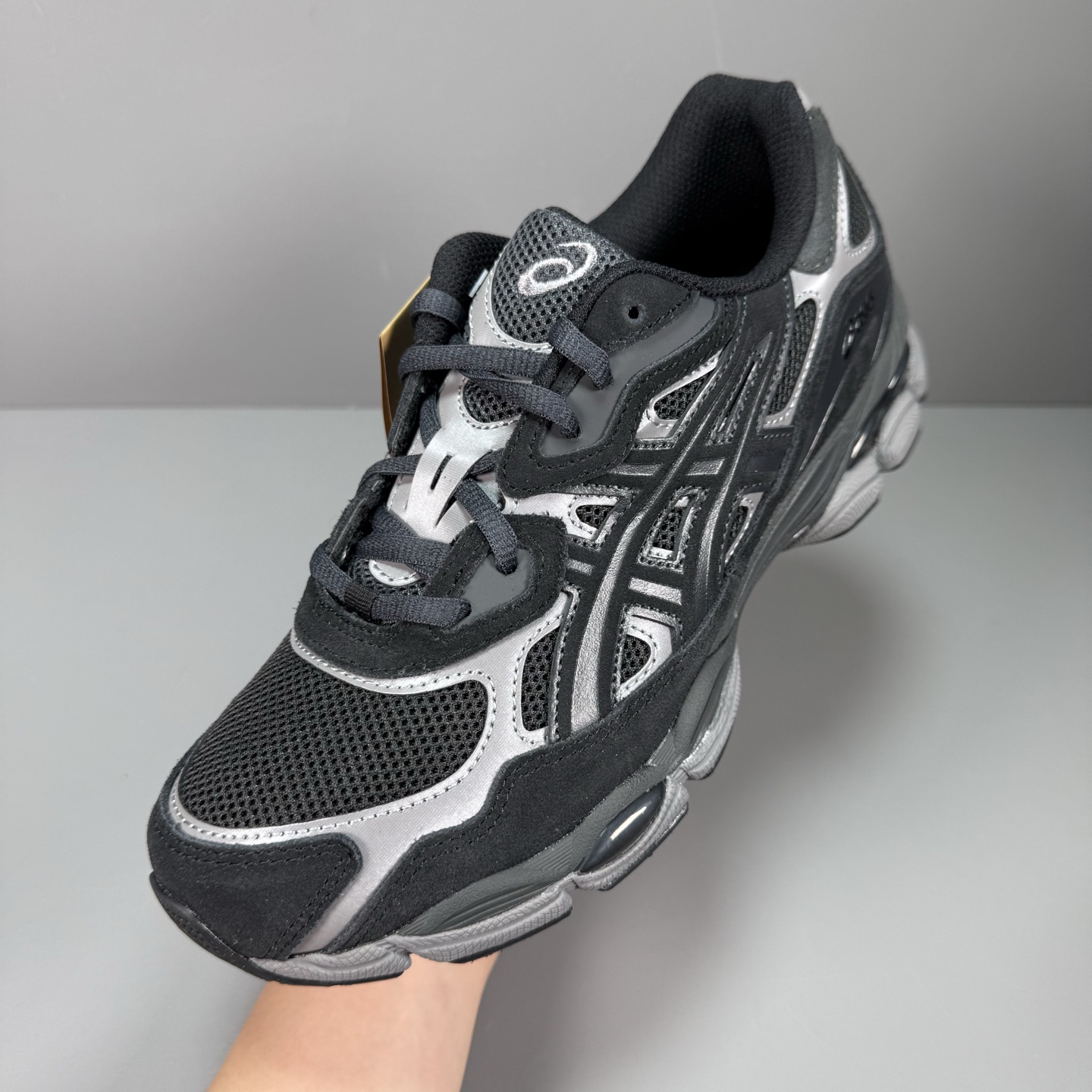  纯原 Asics Gel-NYC 亚瑟士运动休闲透气专业跑鞋 1203A663-101
#鞋面采用反