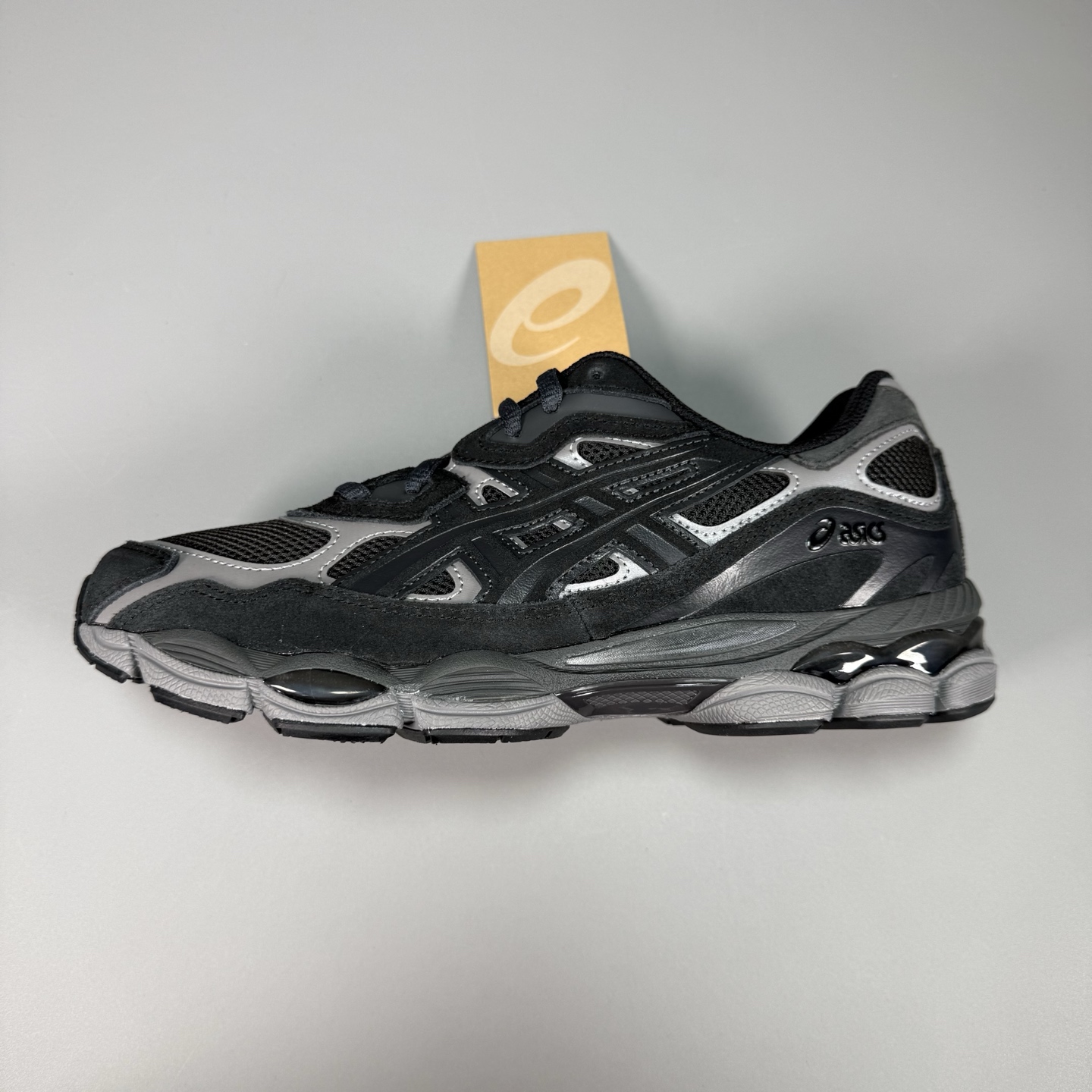  纯原 Asics Gel-NYC 亚瑟士运动休闲透气专业跑鞋 1203A663-101
#鞋面采用反