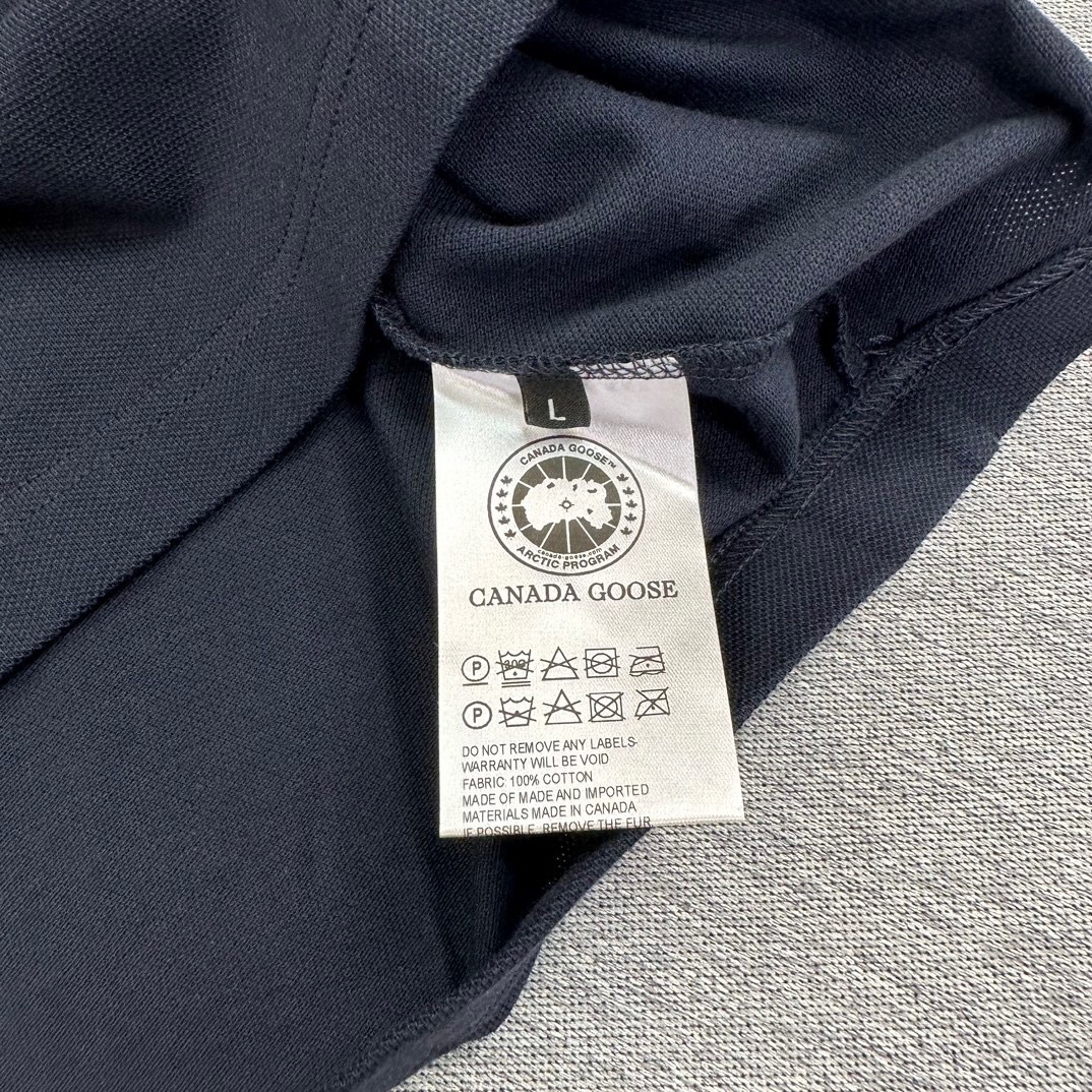 “Classic Embroidered Logo Polo Shorts by P650 Canadian Goose, Cozy Cotton, Recommended Sizes S-XL” - 图片 7