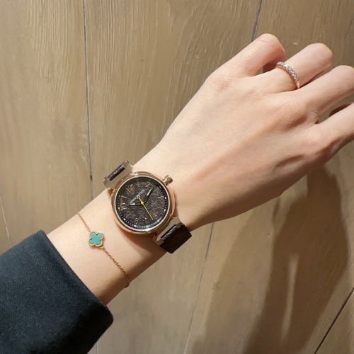 Louis Vuitton Monogram Canvas Watch - Classic Design for Everyday Elegance 1 Louis Vuitton Monogram Canvas Watch - Classic Design for Everyday Elegance