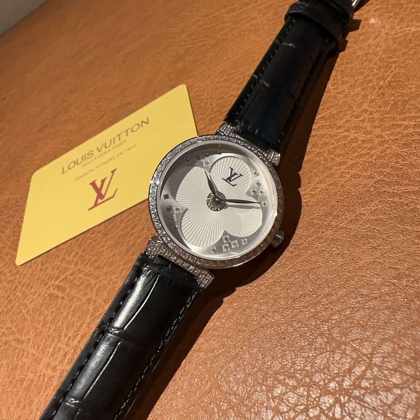 Louis Vuitton Tambour Moon Divine Diamonds Ladies Watch, Quartz Movement 8 i1748849487275 4471 0 6