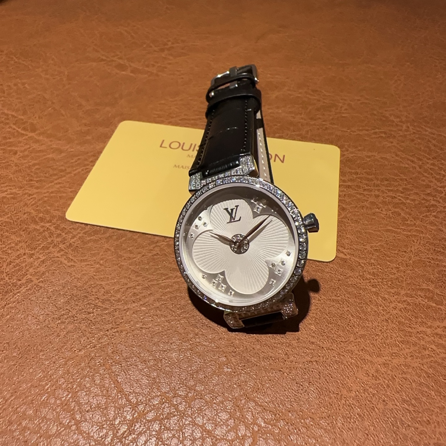 Louis Vuitton Tambour Moon Divine Diamonds Ladies Watch, Quartz Movement 7 i1748849487275 6663 0 5