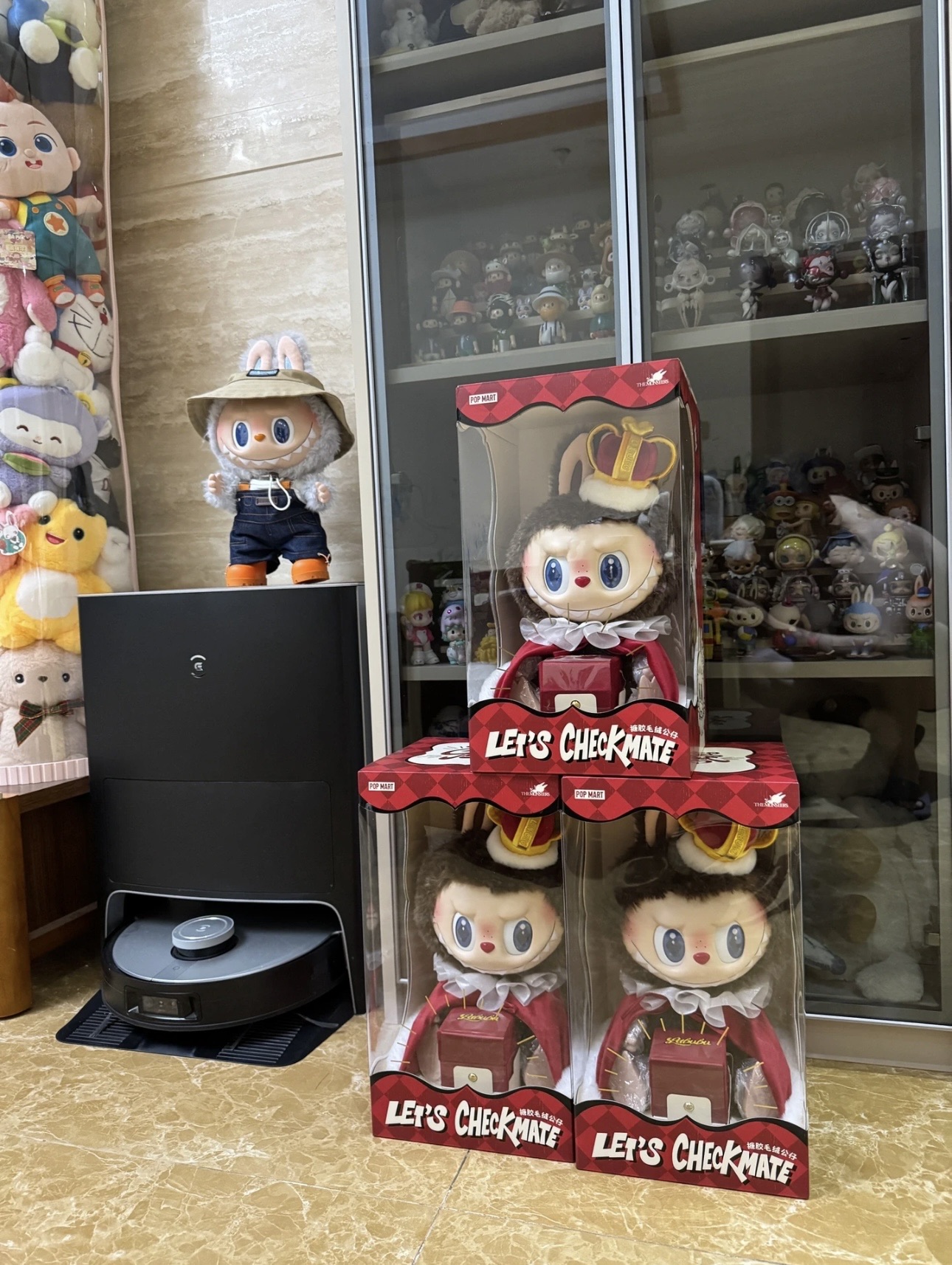 泡泡玛特 POP MART LABUBU 象棋大冒险系列 King国王 拉布布 潮流公仔 666💰
