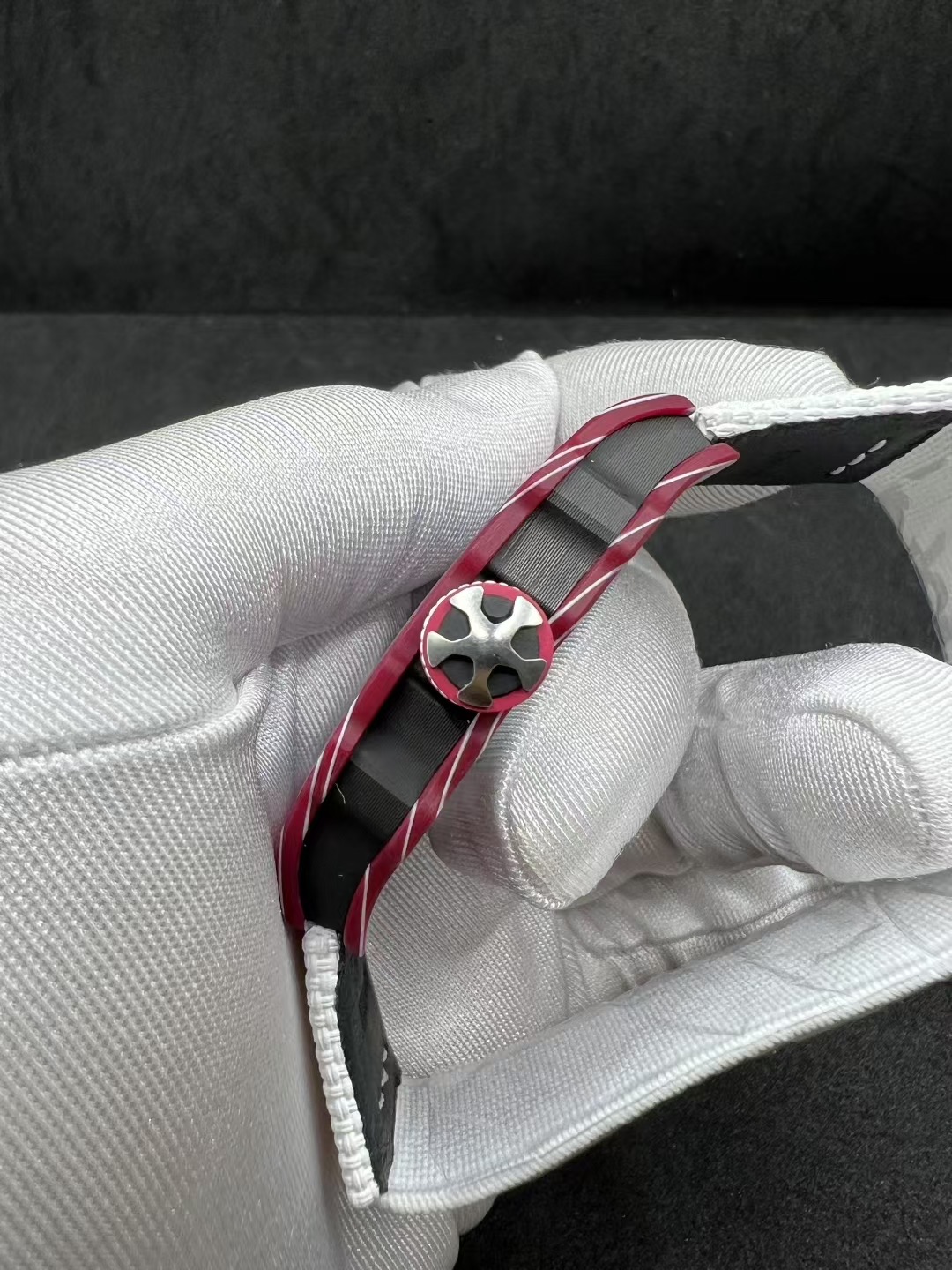Richard Mille RM67-02 Qatar Carbon Fiber Red Automatic Men's Watch 6 i1753691643914 189 0 4