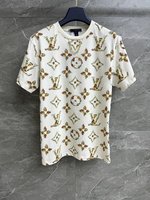 Louis Vuitton mirror quality
 Clothing T-Shirt Printing Cotton Spring Collection Chains SML535190