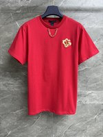 Can you buy knockoff
 Louis Vuitton Good
 Clothing T-Shirt Embroidery Cotton Spring Collection Chains SML535160
