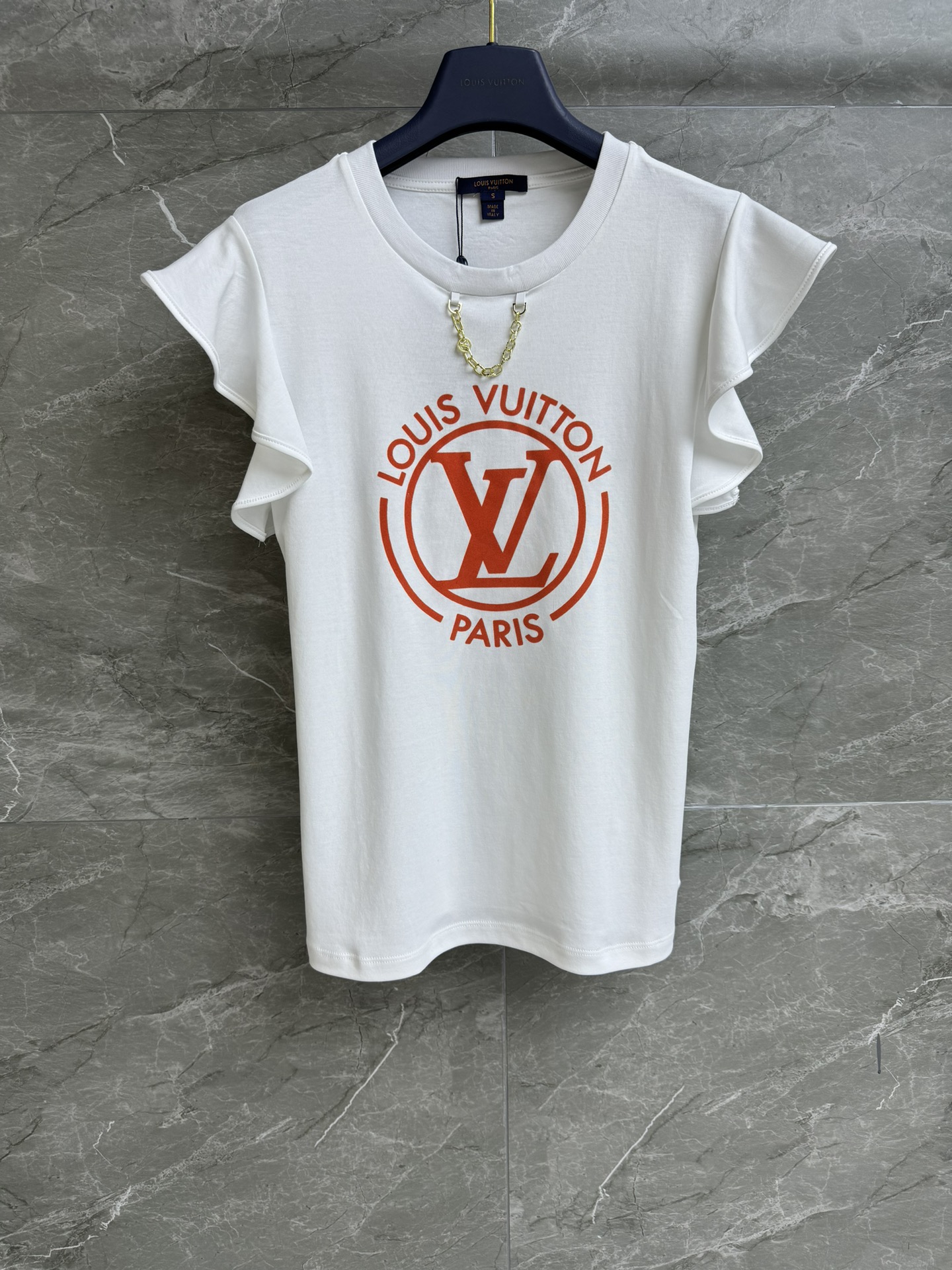 Louis Vuitton Clothing T-Shirt Cotton Spring/Summer Collection