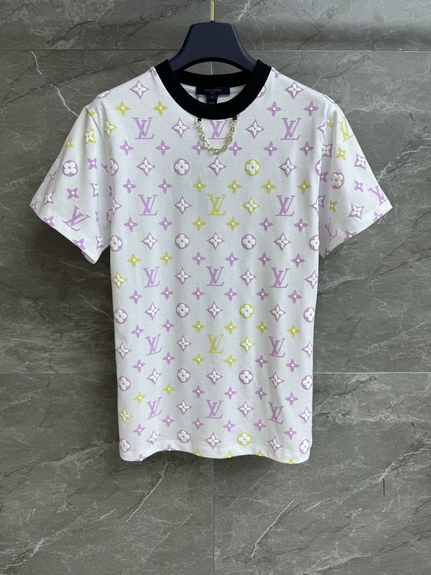 Beste kwaliteit nep
 Louis Vuitton Kleding T-Shirt Afdrukken Katoen Herfstcollectie