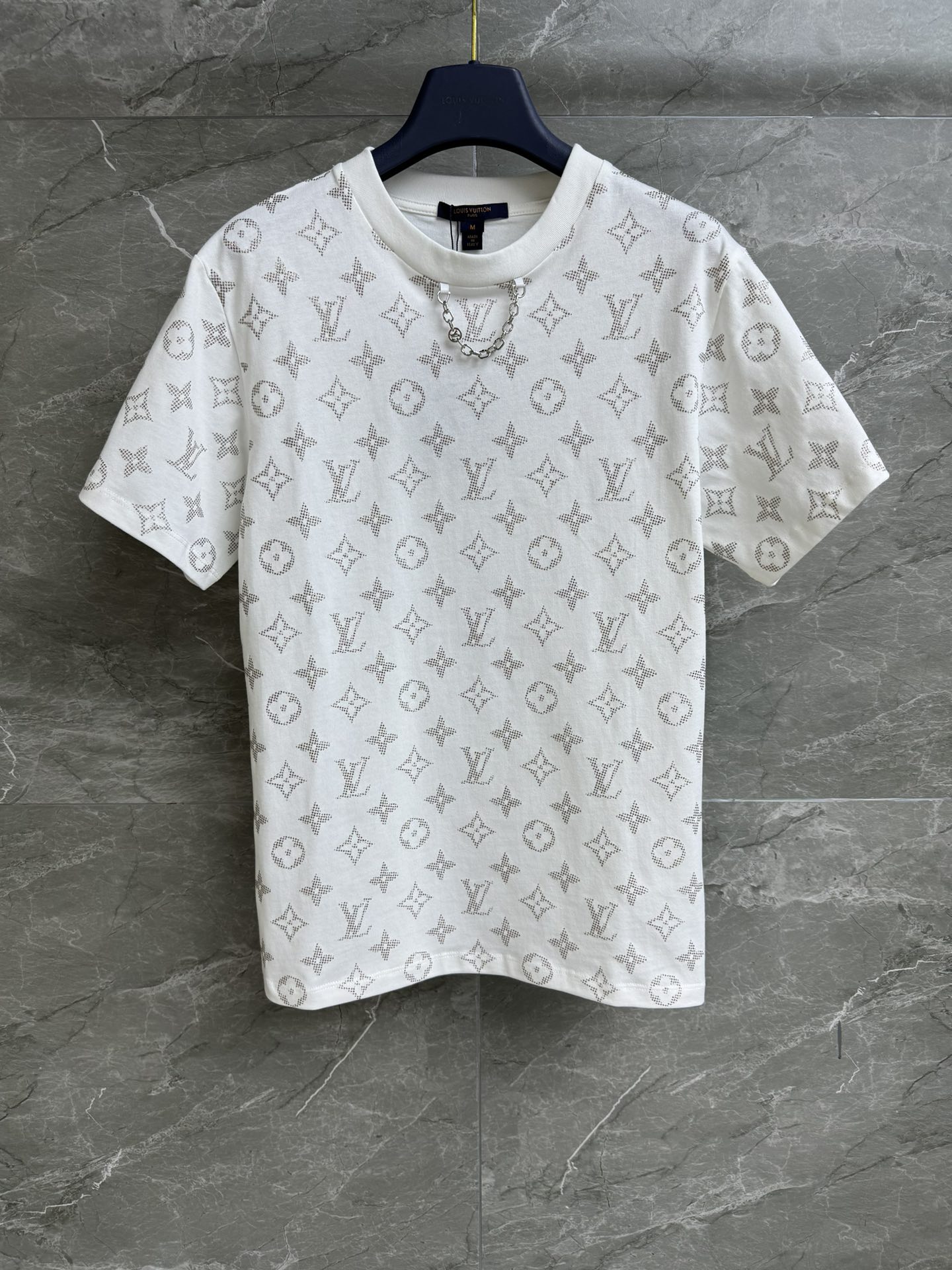 Louis Vuitton Clothing T-Shirt Bronzing Cotton Summer Collection