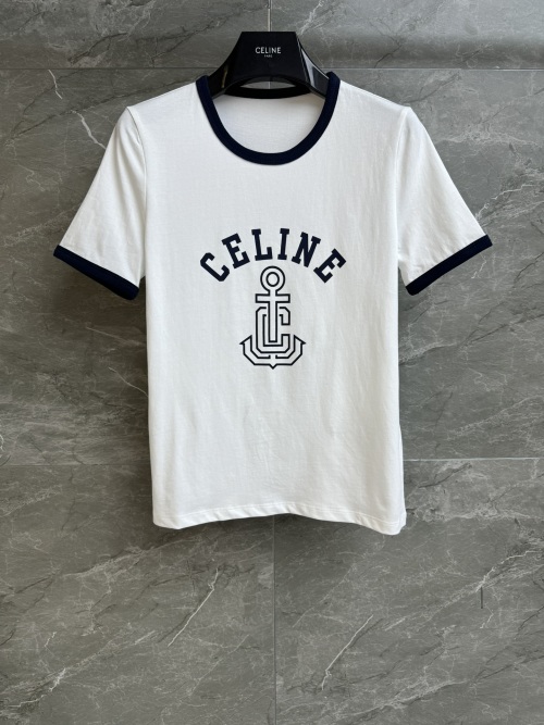 Celine Anchor Print T-Shirt - 2025 Spring/Summer Collection 1 Celine Anchor Print T-Shirt - 2025 Spring/Summer Collection