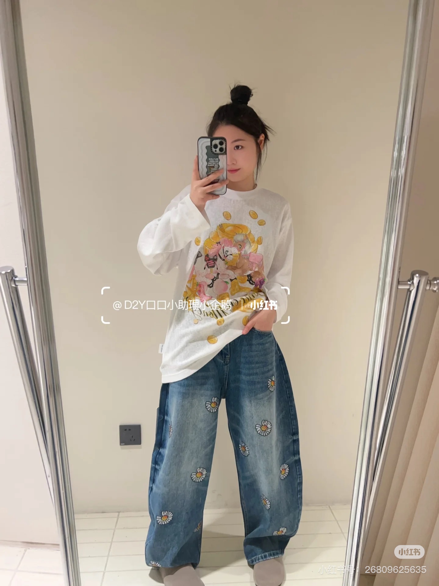 NO:696995,CHEER*UPi*26SS New Early Spring Series // 'Get Rich Now' long-sleeved T-shirt made of soft and delicate cotton fabric, with pony, gold coins and other patterns printed on the chest, full of meaning and very suitable for festive atmosphere. SML,, tees, t-shirt,19860909CHEER*UPi*26SS早春新款系列//“马上富”长袖T恤棉质面料柔软细腻,胸前印小马、金币等图案,寓意满满,超适合节日氛围穿搭.SML,,tees，t-shirt,,Women's clothing