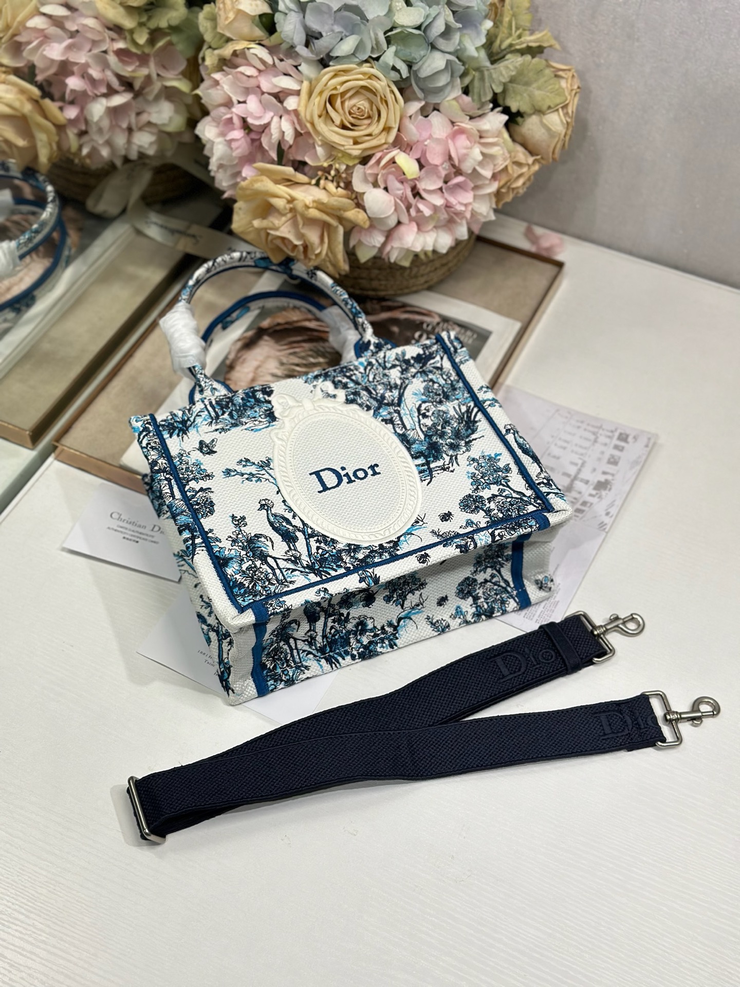 Dior Dio.r Mini Book tote
