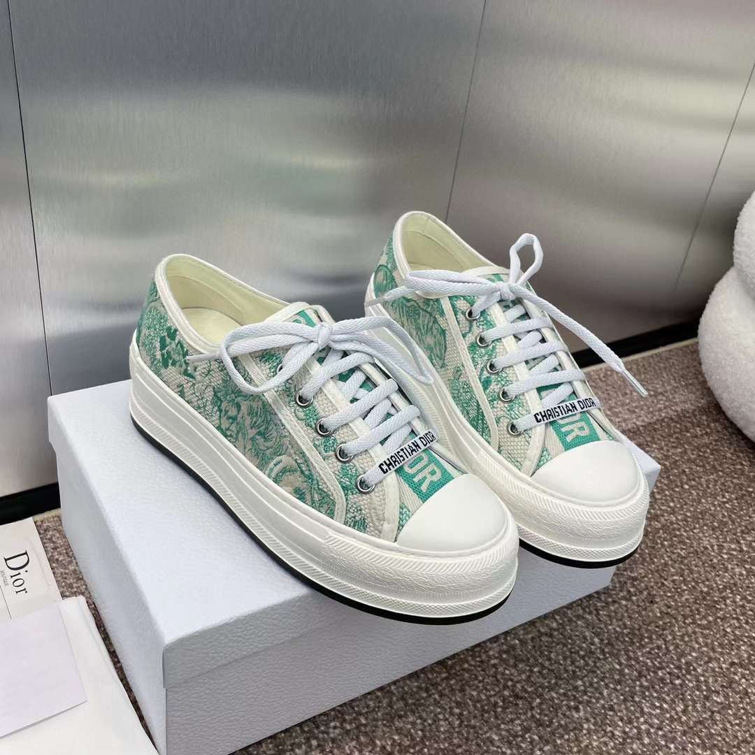 Dior Sneakers Canvas Shoes Buy Replica
 Embroidery Women Canvas Cotton PU Sheepskin TPU Oblique Casual