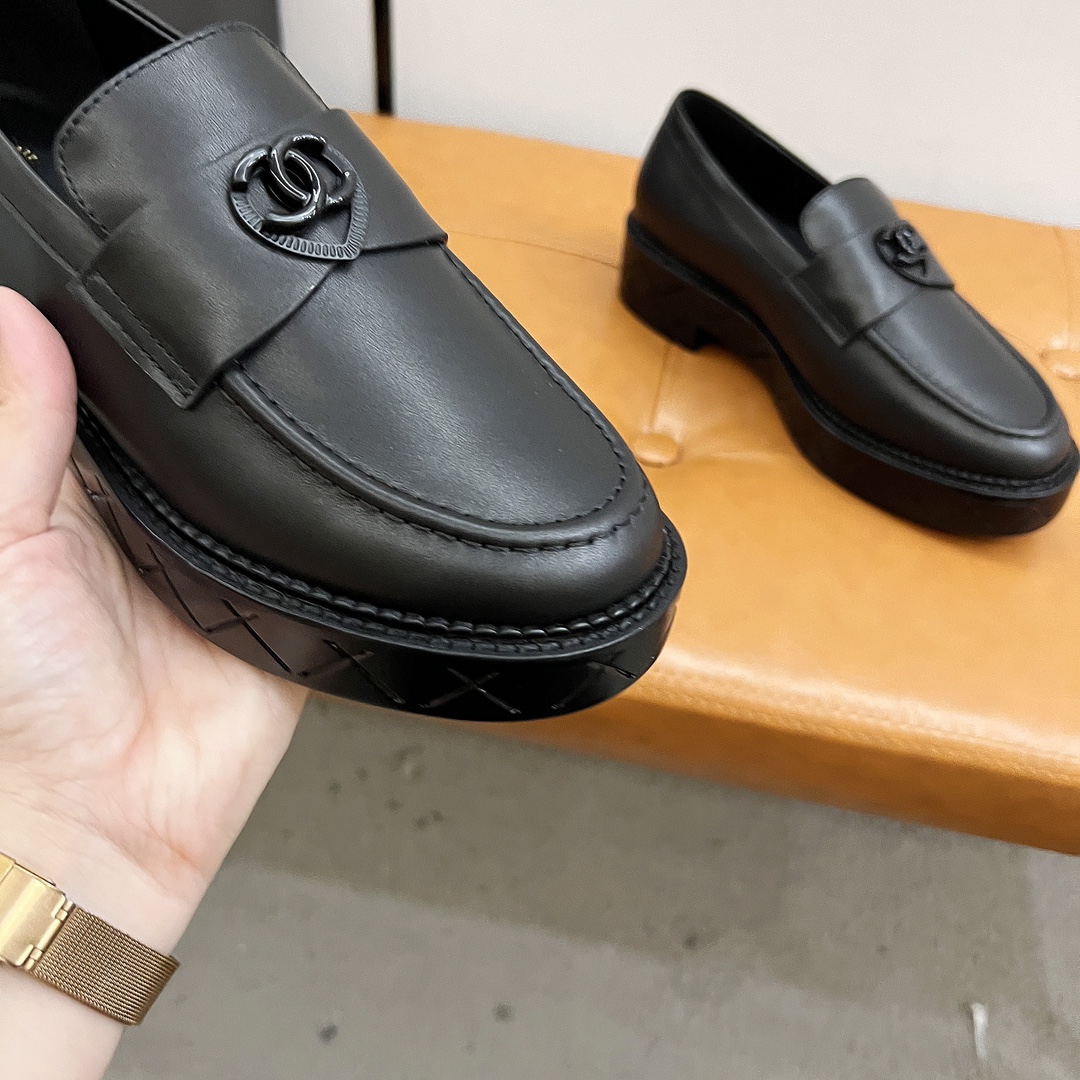 Louis Vuitton Haute Couture Classic Luxury Leather Shoe Loafer Shoes 5