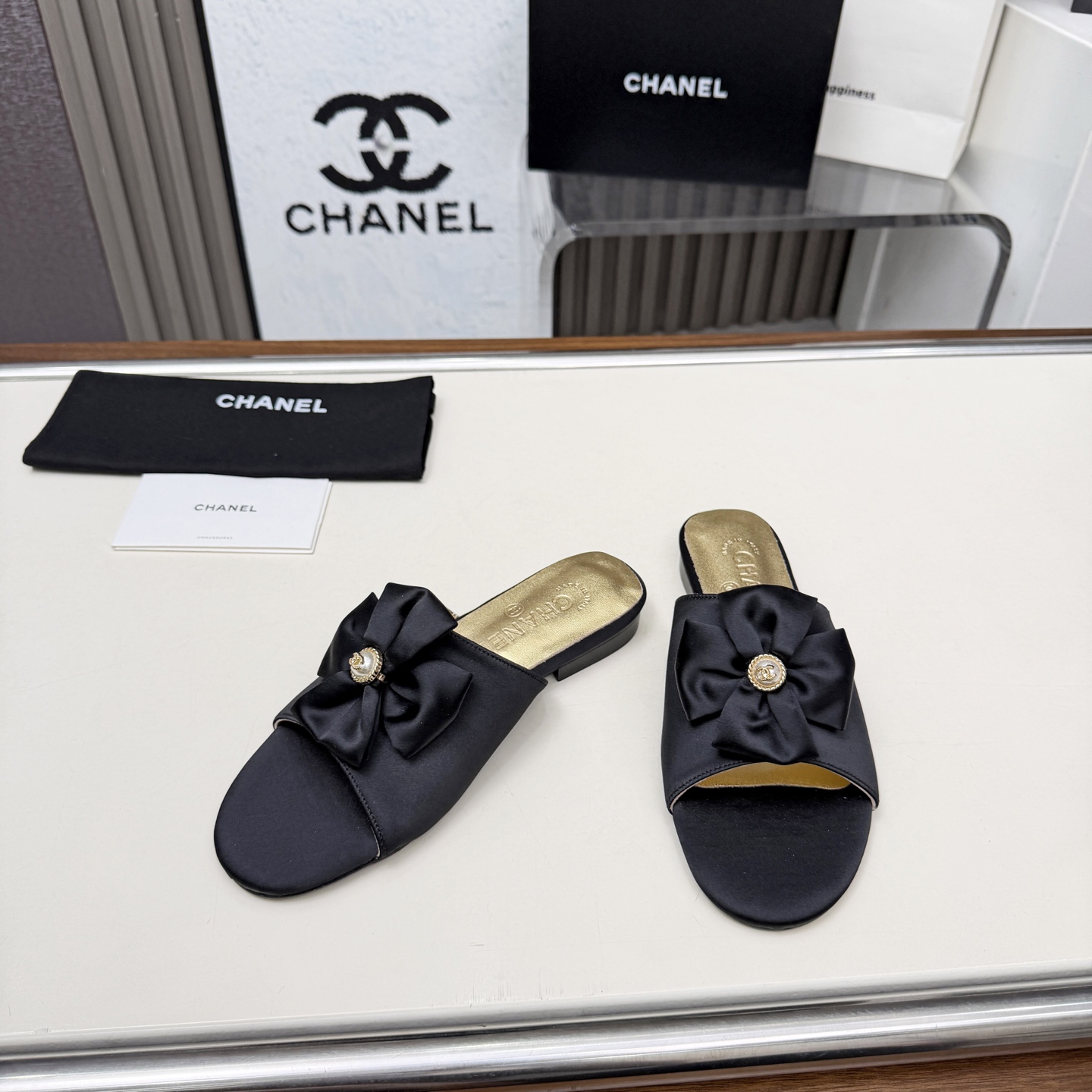 香奈儿 Chanel 经典高奢皮鞋鞋履高跟鞋 #44651BC4 7