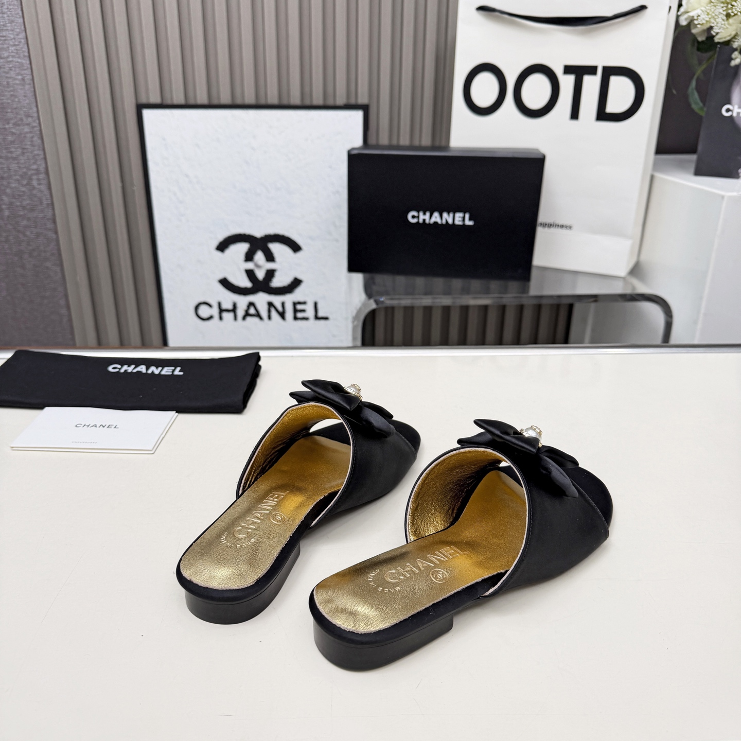 香奈儿 Chanel 经典高奢皮鞋鞋履高跟鞋 #44651BC4 4