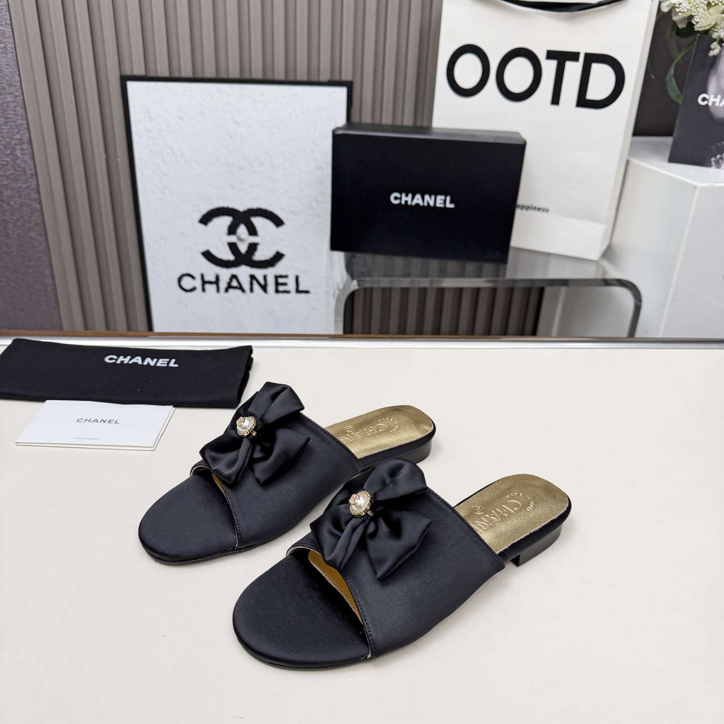 香奈儿 Chanel 经典高奢皮鞋鞋履高跟鞋 #44651BC4 3