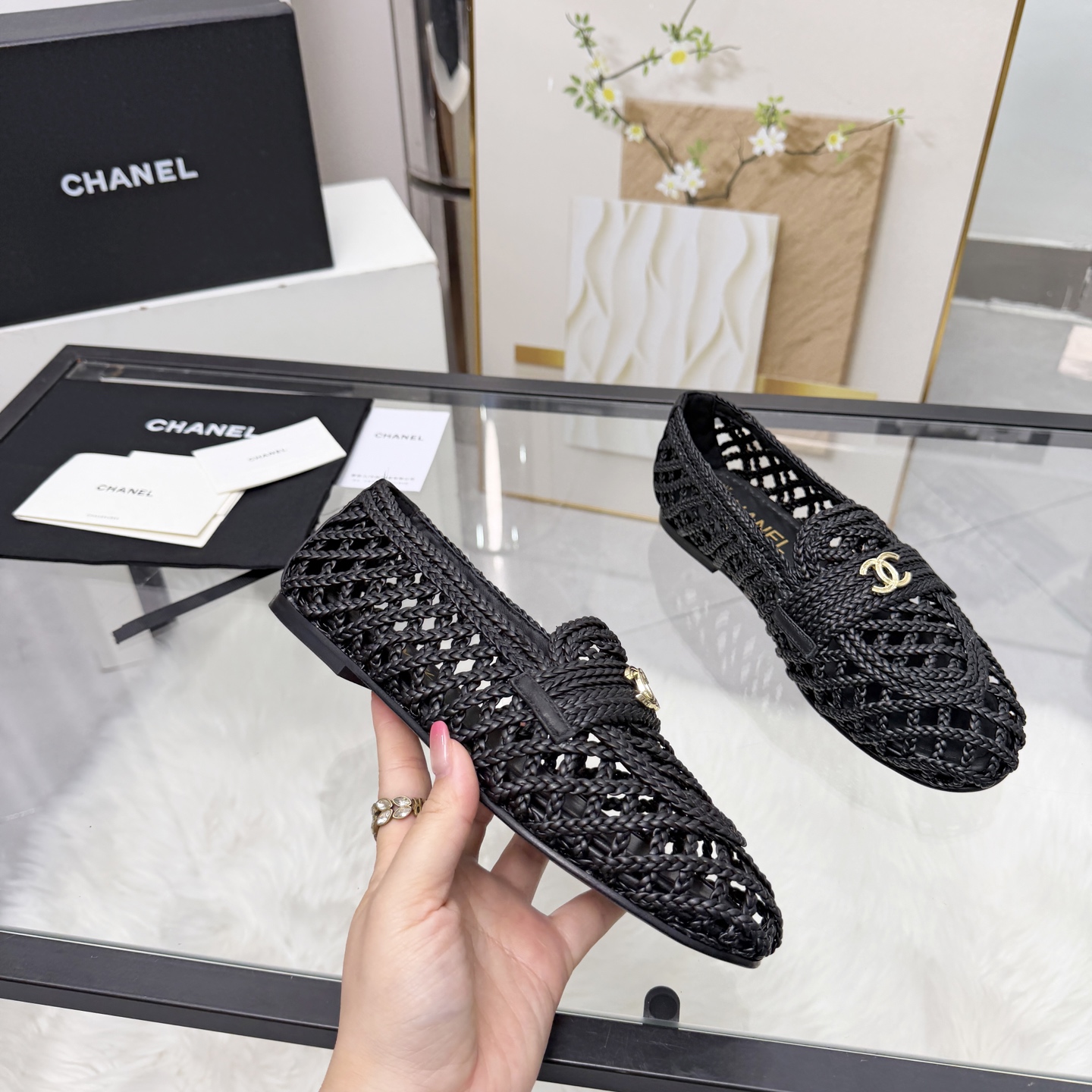 Chanel Style Leather Women's Shoes Lookbook Reference image 1