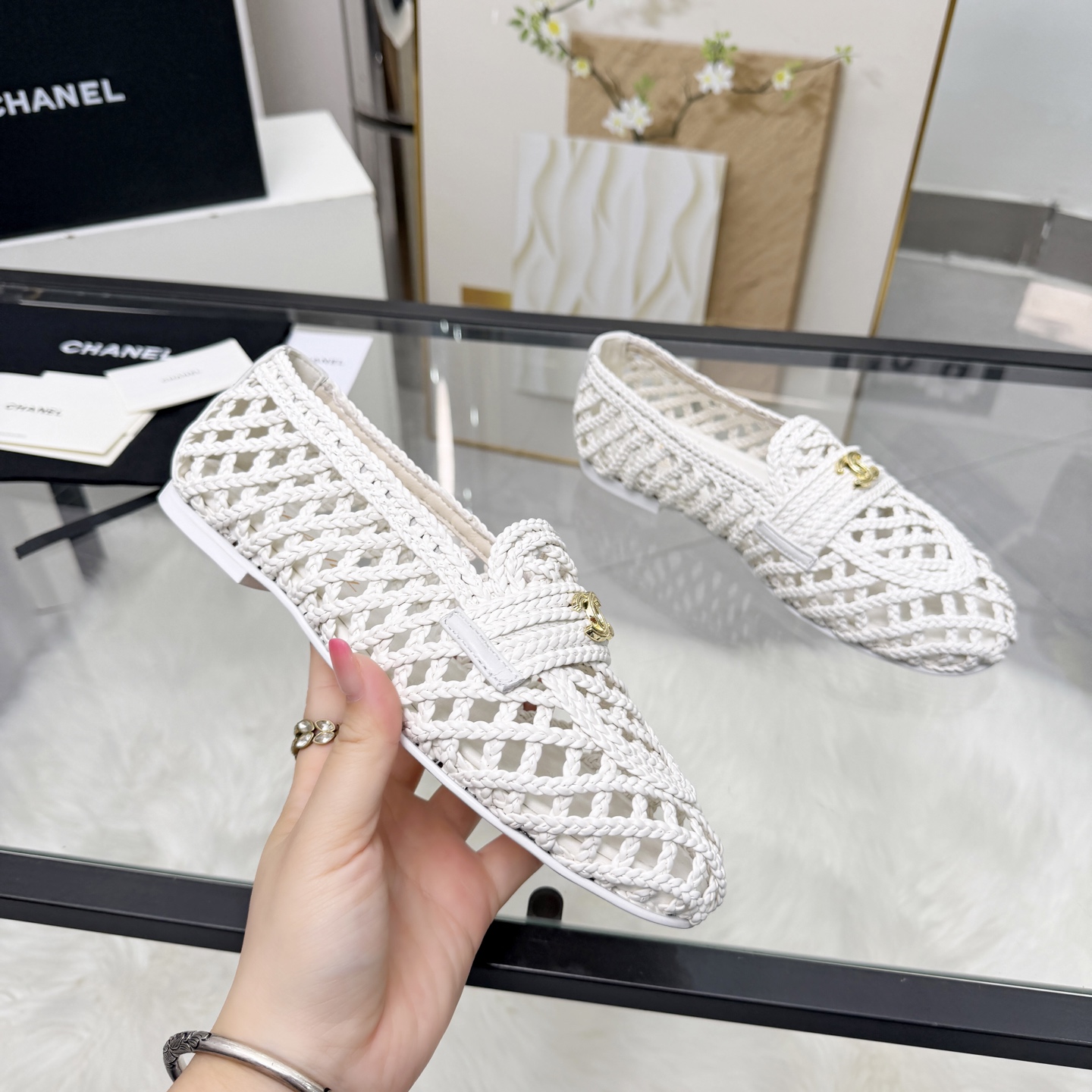 Chanel Style Leather Women's Shoes Lookbook Reference image 1