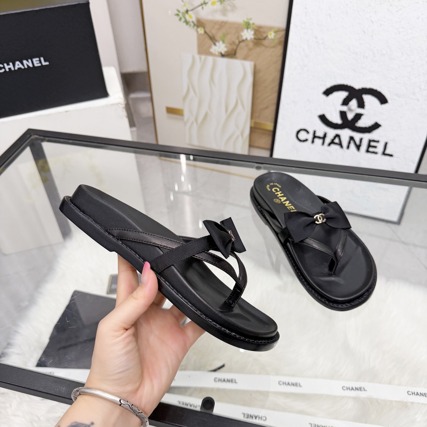 Chanel Style Leather Women's Shoes Lookbook Reference image 1
