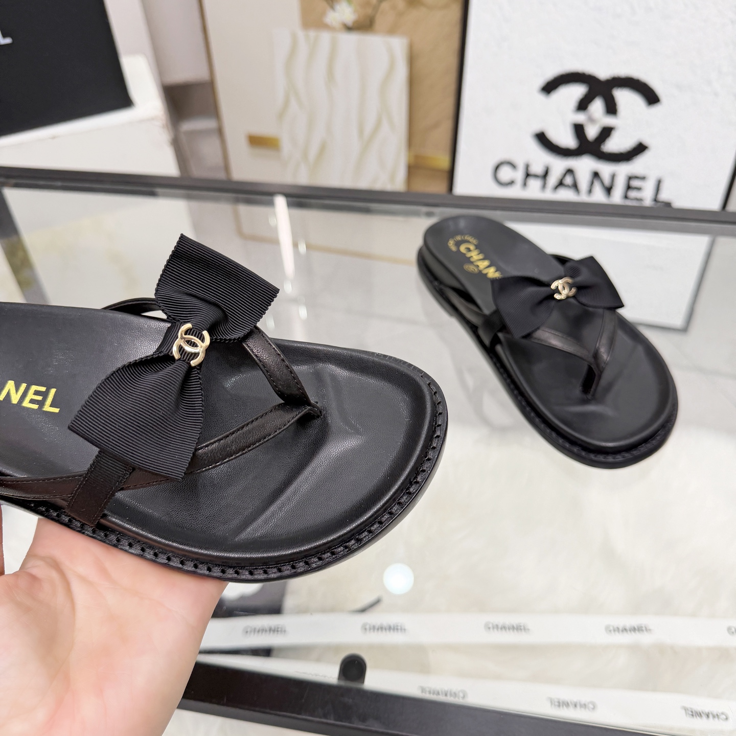 Chanel Style Leather Women's Shoes Lookbook Reference image 2