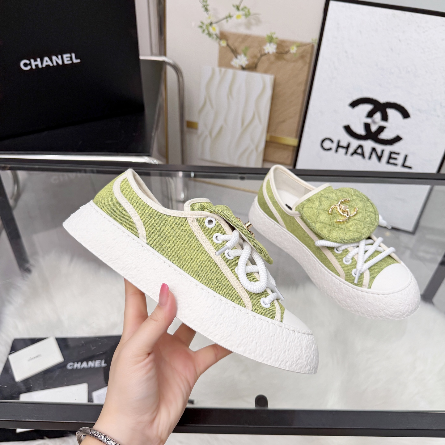 Chanel Style Leather Women's Shoes Lookbook Reference image 1