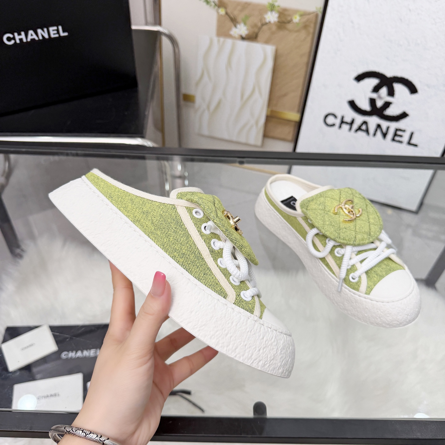 Chanel Style Leather Women's Shoes Lookbook Reference image 1