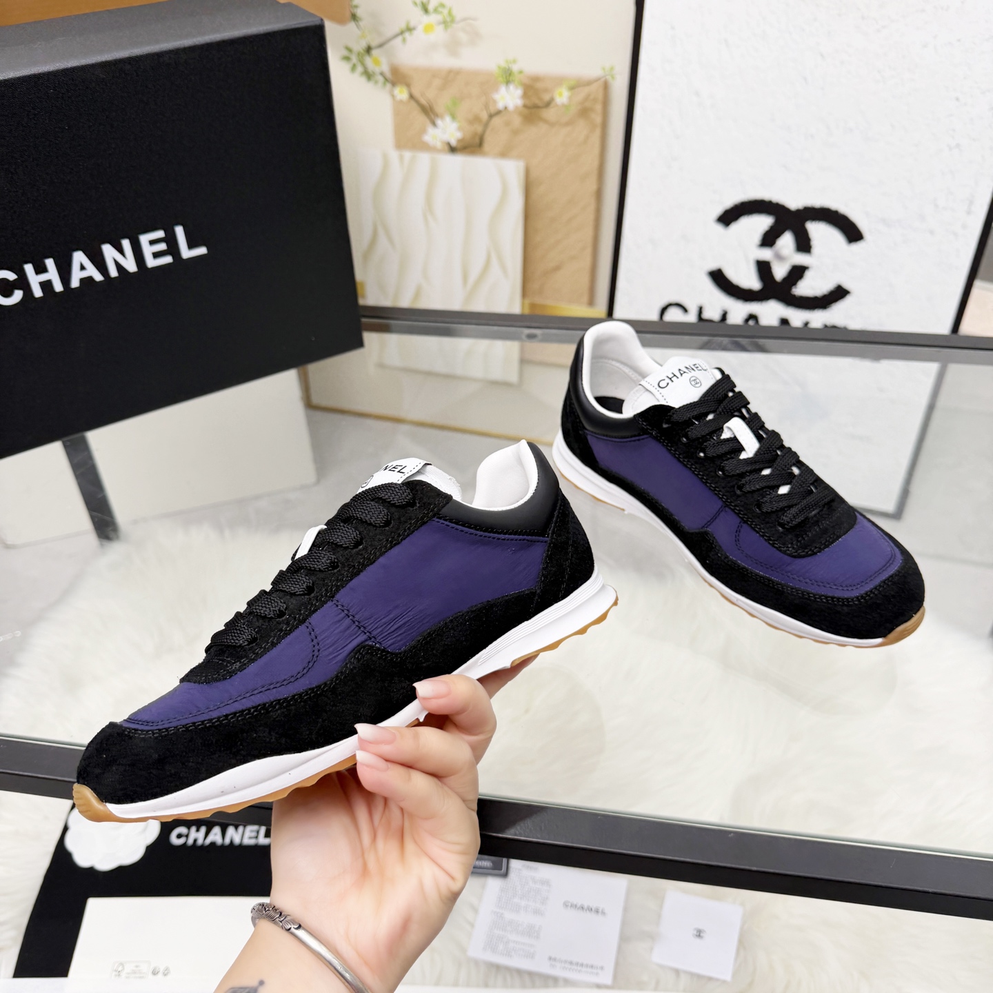 Chanel Style Leather Women's Shoes Lookbook Reference image 2