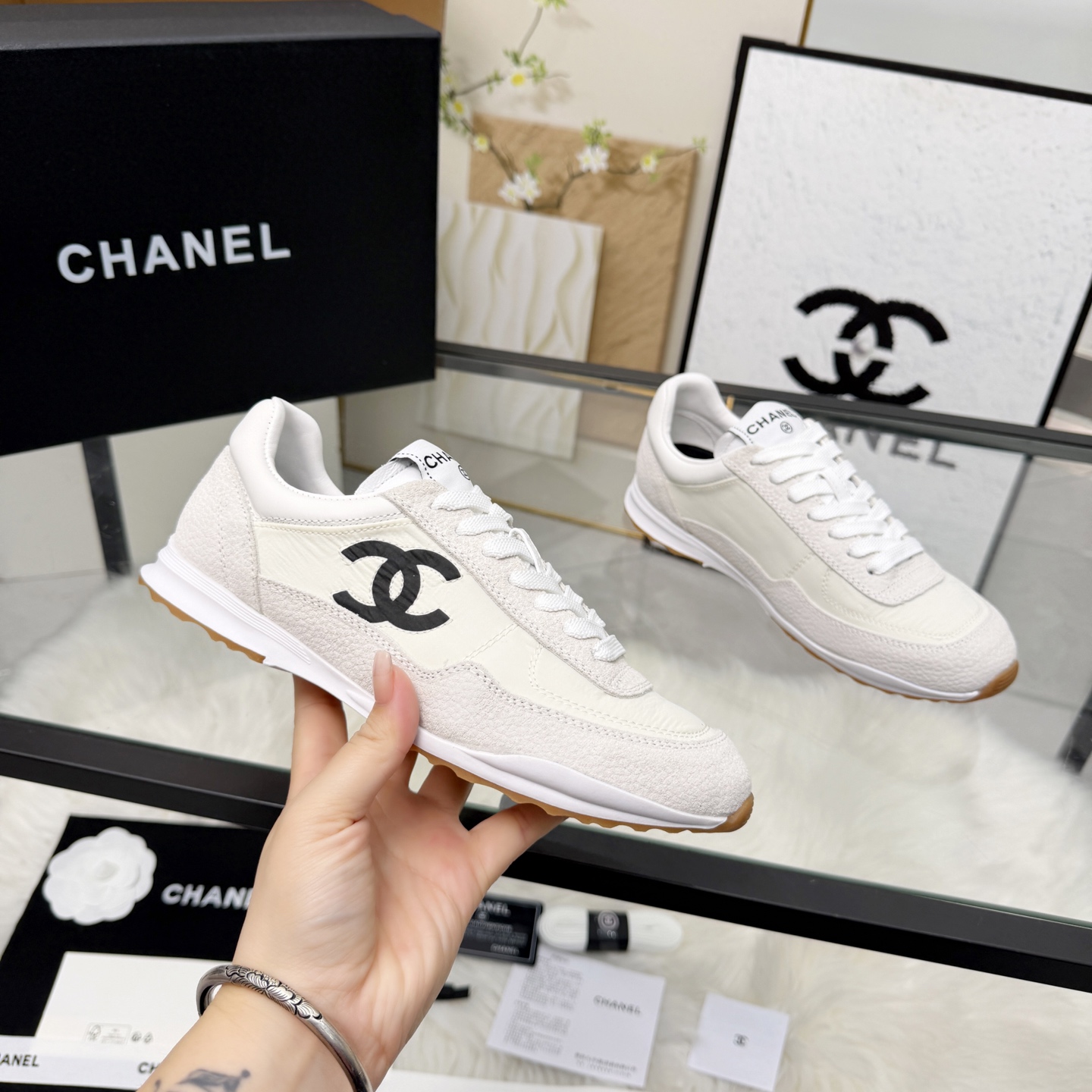 Chanel Style Leather Women's Shoes Lookbook Reference image 1