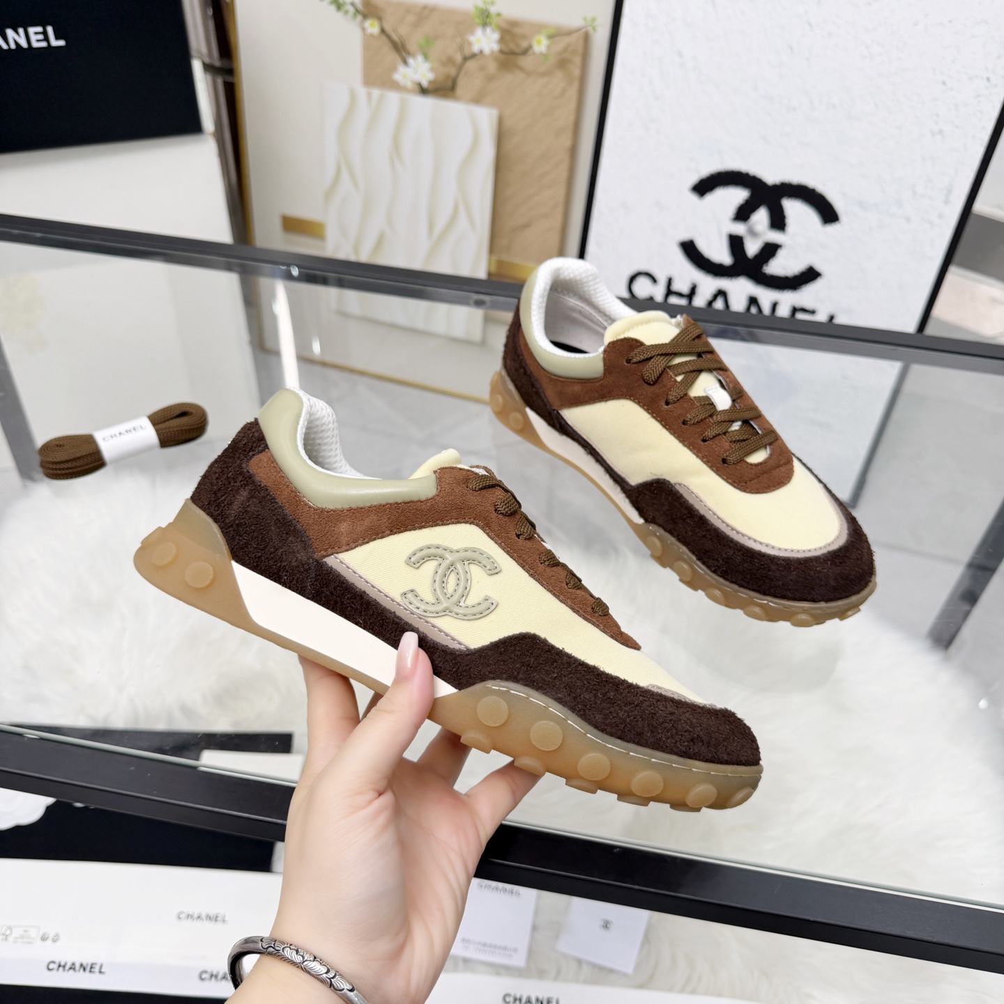 Chanel Style Leather Women's Shoes Lookbook Reference image 1