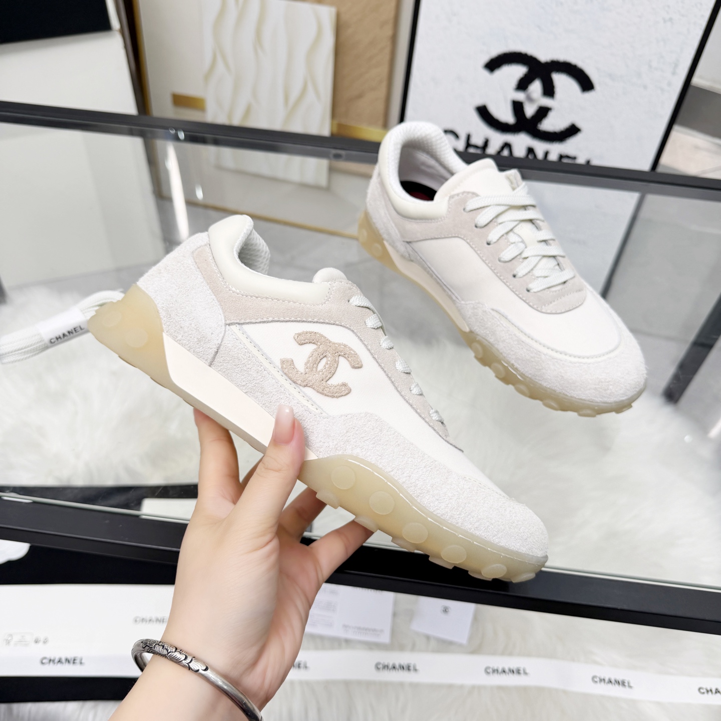 Chanel Style Leather Women's Shoes Lookbook Reference image 1