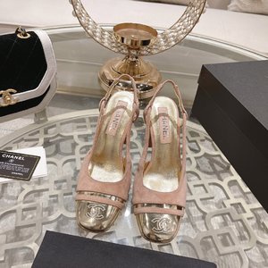 Wholesale Sale Chanel Sandals Single Layer Shoes Genuine Leather Patent Sheepskin Spring/Fall Collection