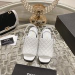 Designer Replica
 Chanel Shoes Sandals Genuine Leather Lambskin Sheepskin Spring/Summer Collection