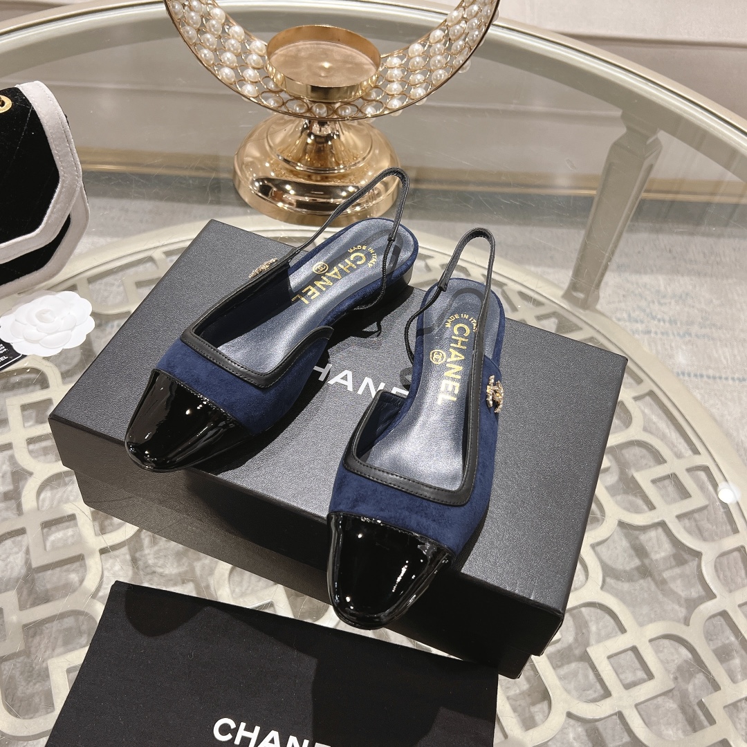 2024 Xiaoxiang Mary Jane: Stylish Empty Sandals with Fragrant Imported Materials - 图片 5