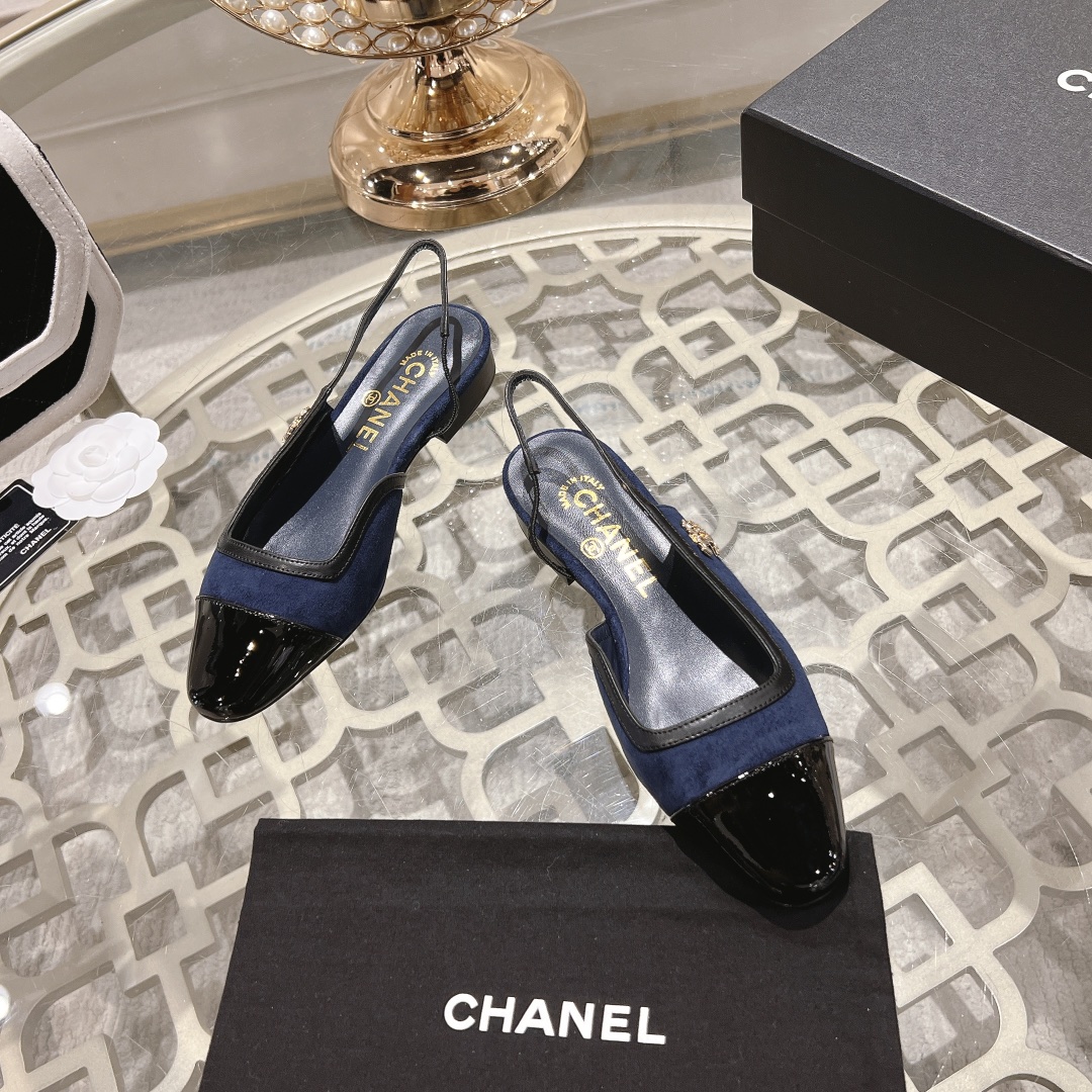 2024 Xiaoxiang Mary Jane: Stylish Empty Sandals with Fragrant Imported Materials - 图片 2