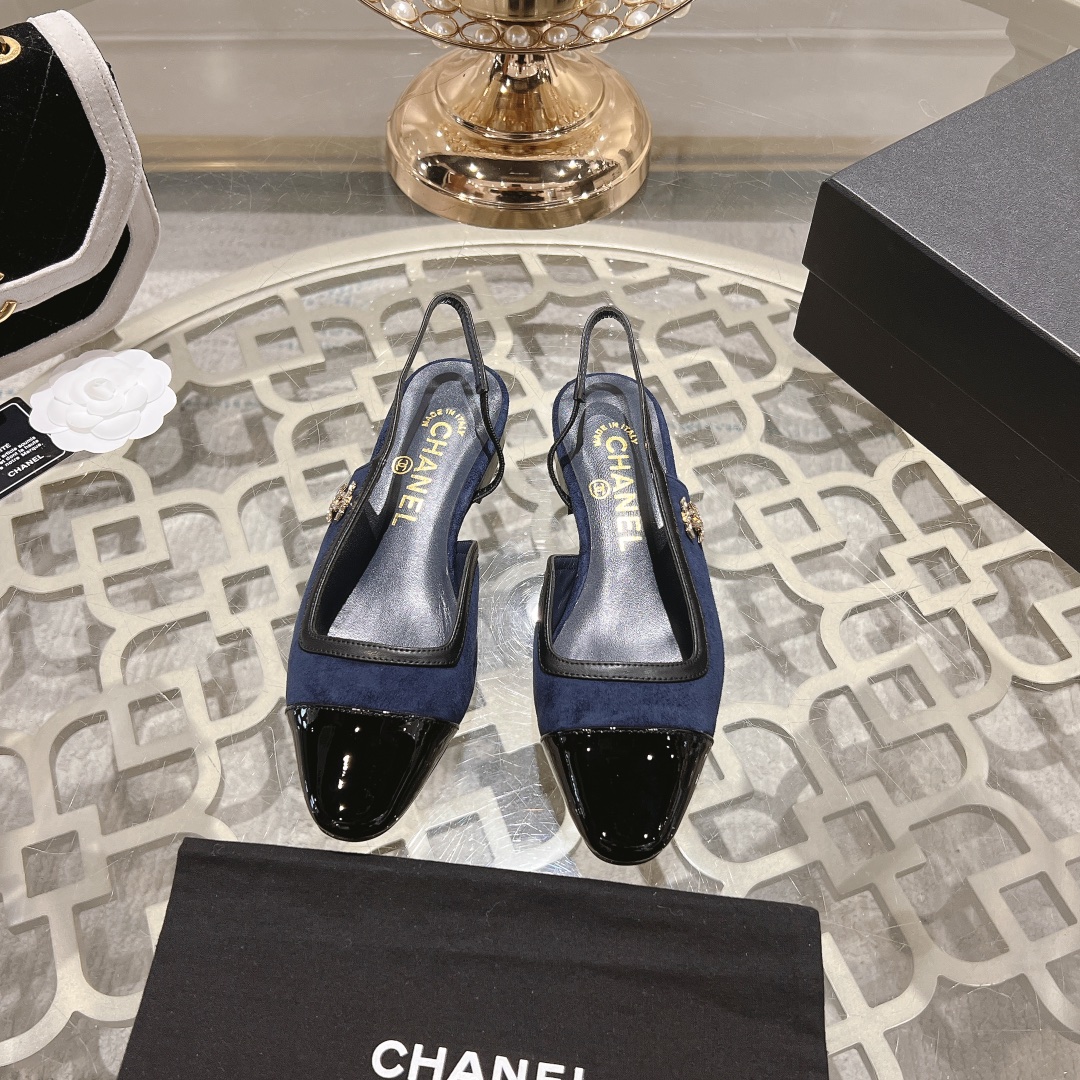 2024 Xiaoxiang Mary Jane: Stylish Empty Sandals with Fragrant Imported Materials