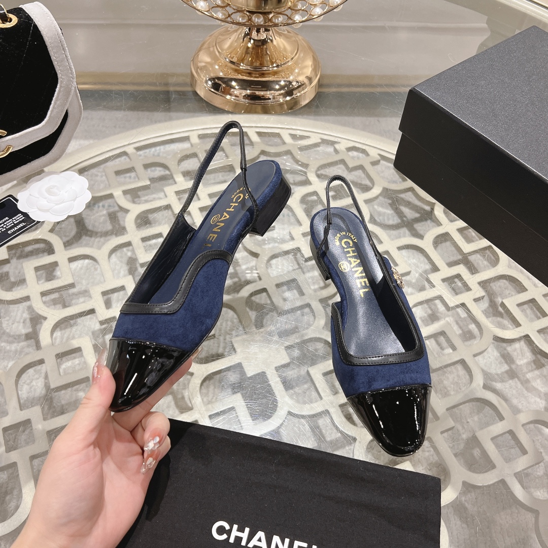 2024 Xiaoxiang Mary Jane: Stylish Empty Sandals with Fragrant Imported Materials - 图片 4