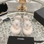 Chanel Chaussures Sandales Peau de mouton Collection printemps - été Peu importe 1 Chanel Chaussures Sandales Peau de mouton Collection printemps – été Peu importe