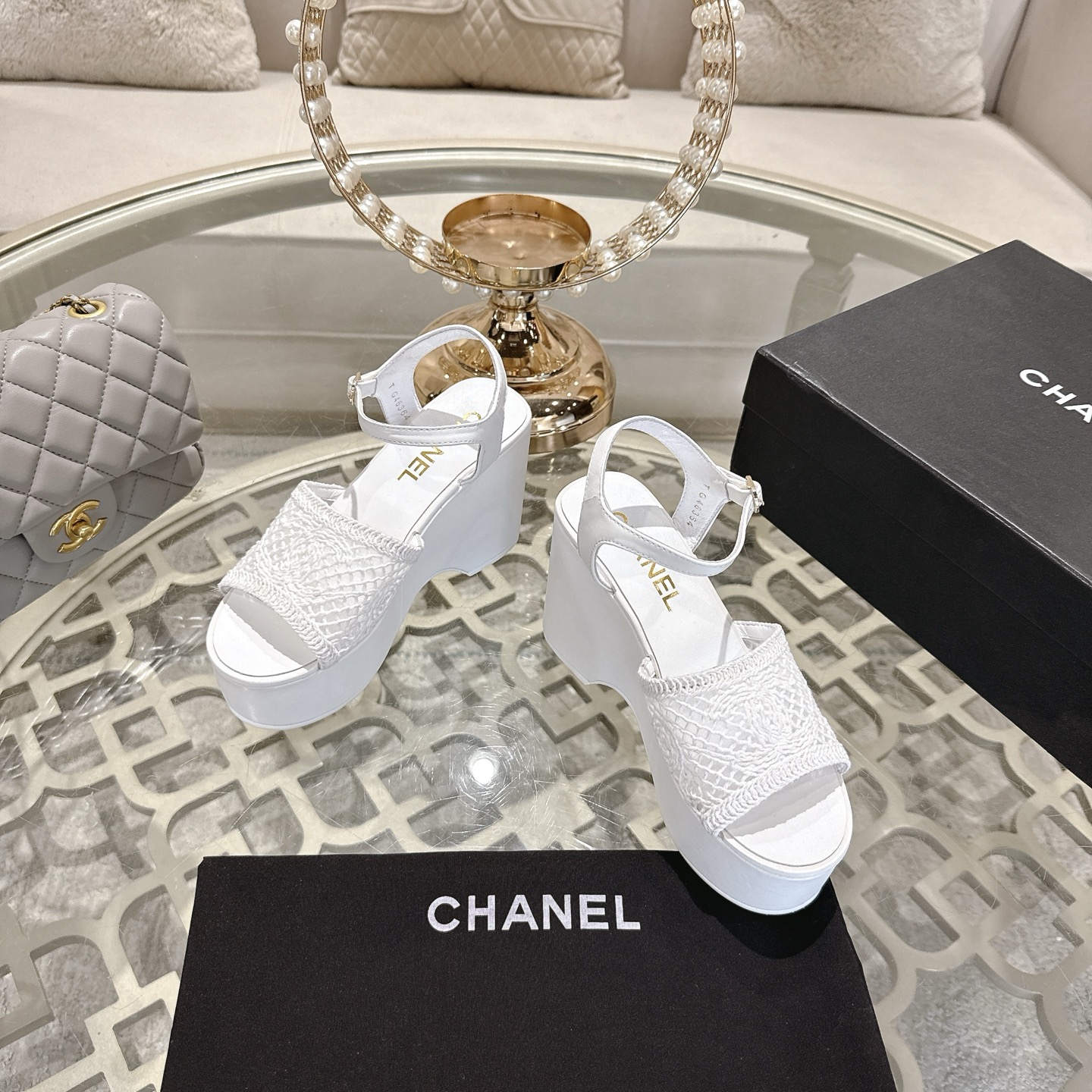 Chanel 2025 Woven Wedge Sandals with Embroidered Logo - Stylish & Versatile 4 i1742904942724 1421 0 1