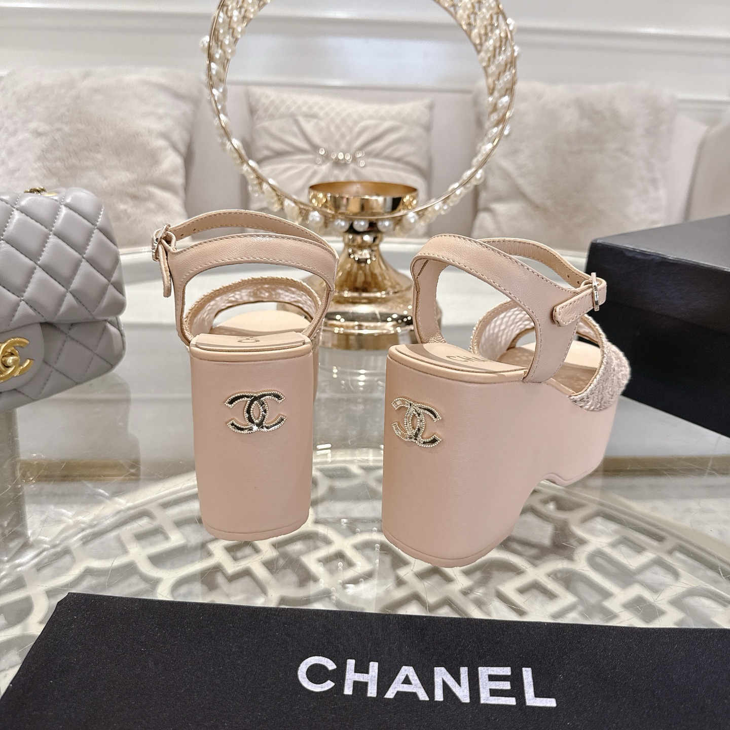 Chanel 2025 Woven Wedge Sandals with Embroidered Logo Accents 8 i1742904965555 845 0 6