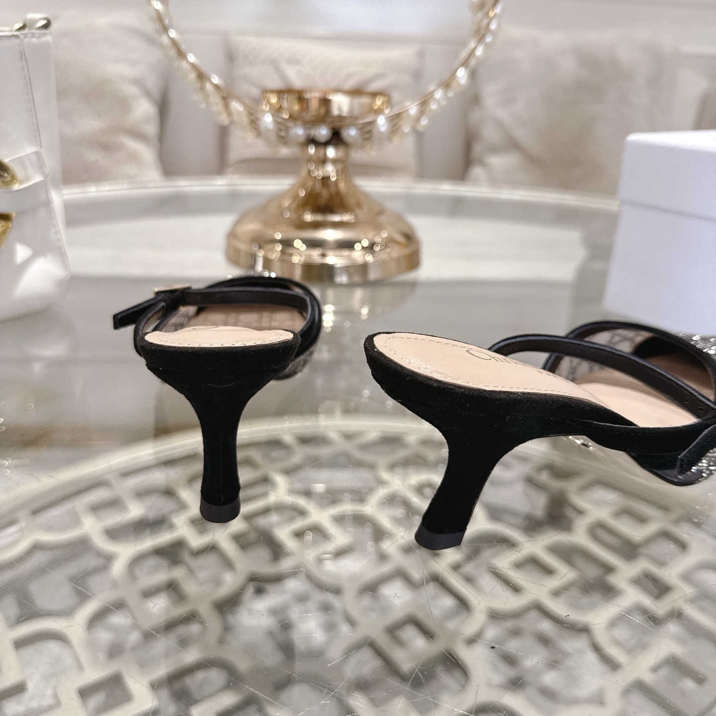 Dior Embellished Kitten Heel Mules - Spring 2025 Collection 10 i1742966904373 3474 0 8