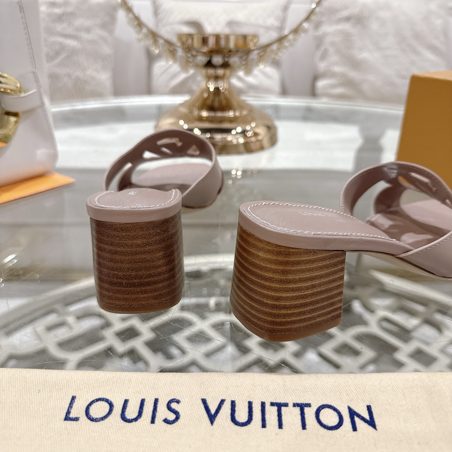 Louis Vuitton Spring/Summer 2025 Leather Heeled Sandals - Stylish & Comfortable 10 i1743059974203 4808 0 8