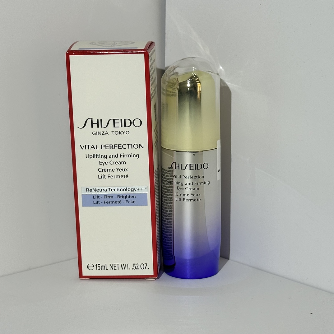 Crema de ojos Shiseido Vital Perfection Uplifting and Firming Eye Cream 15ml!